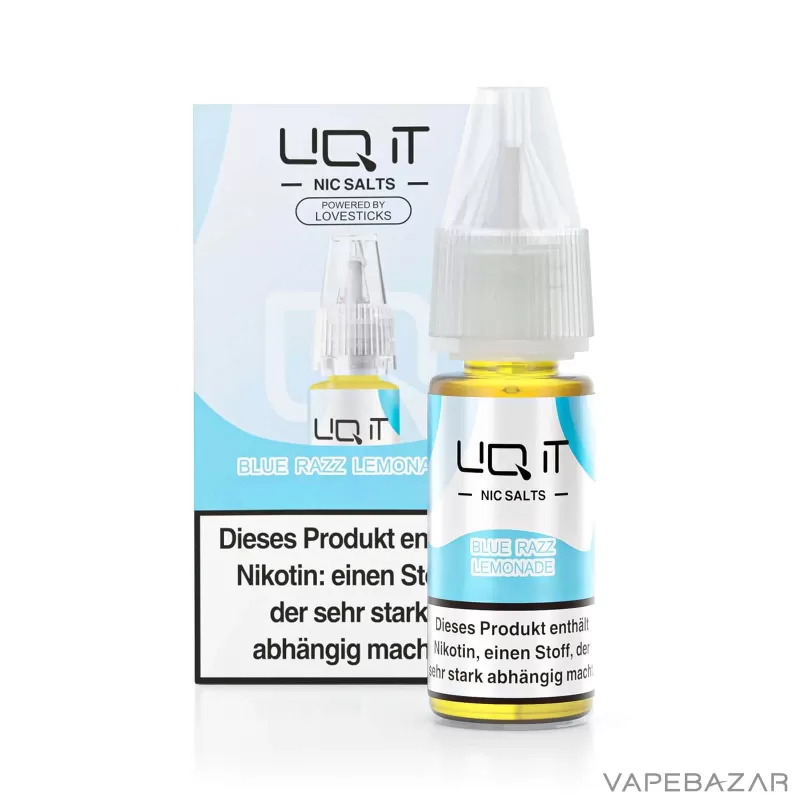 Lovesticks LIQ IT Liquid – Blue Razz Lemonade - Vapebazar - Image 3