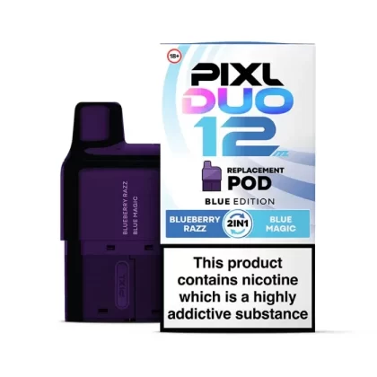 Blue Edition Pixl Duo 12 – Prefilled Pods