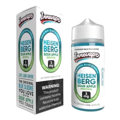Innevape Heisenberg Sour Apple Menthol 100ml E-Juice - Vape Product, Vape Product