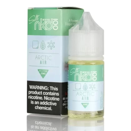 NKD 100 Salt Mint (Arctic Air) E-juice 30ml - Nicotine Avail#35mg (B1171F)