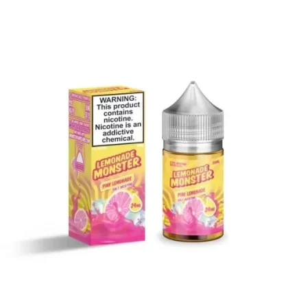 Lemonade Monster Salt E-Liquid – Pink Lemonade 30ml - Vape Product; Vape Product, Vape Product