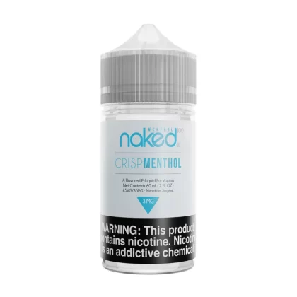 Naked 100 E-Liquid - Crisp Menthol, Euro Gold; Vape Product, Vape Product