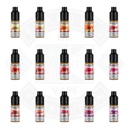 Maryliq – The Official Lost Mary Nic Salt 10ml 20mg - Flavour#Blueberry Sour Raspberry>Citrus Sunrise>Lemon Lime>Lime Rum>Menthol>Peach Ice>Peach Strawberry Watermelon Ice>Pineapple Ice>Stra