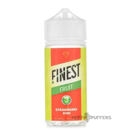 The Finest E-Liquid – Strawberry Kiwi 100mL - Nicotine Strength#0mg>3mg>6mg