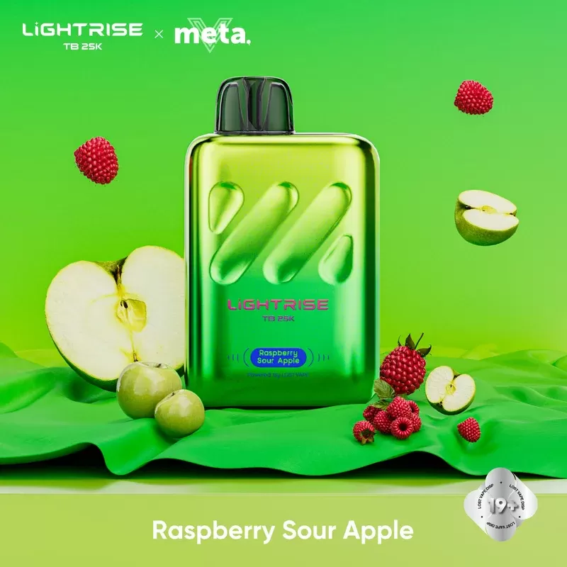 Lost Vape Lightrise TB 25K Disposable Vape – Raspberry Sour Apple