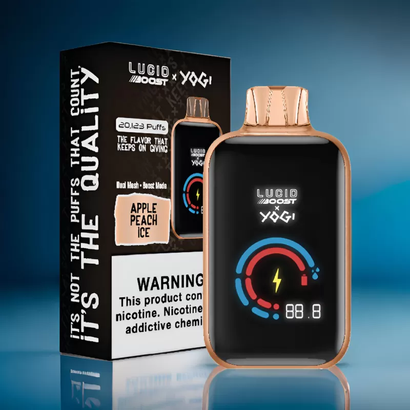 Lucid Boost X Yogi Disposable Vape 20,123 Puffs - Image 2