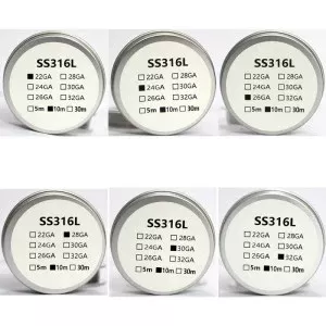 SS316 10m DIY Heating Resistance Coils for Vape Rta RDA RDTA Subohm