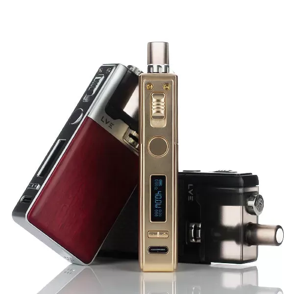 LVE Orion II 40W Pod Mod System - Black - Carbon Fiber