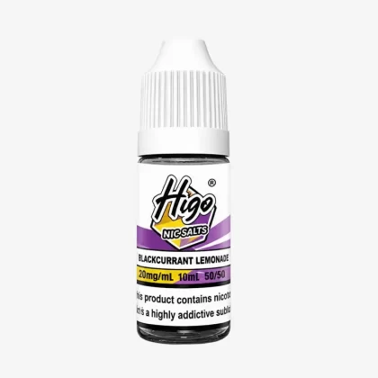 Higo Crystal Blackcurrant Lemonade Nic Salt - 20mg