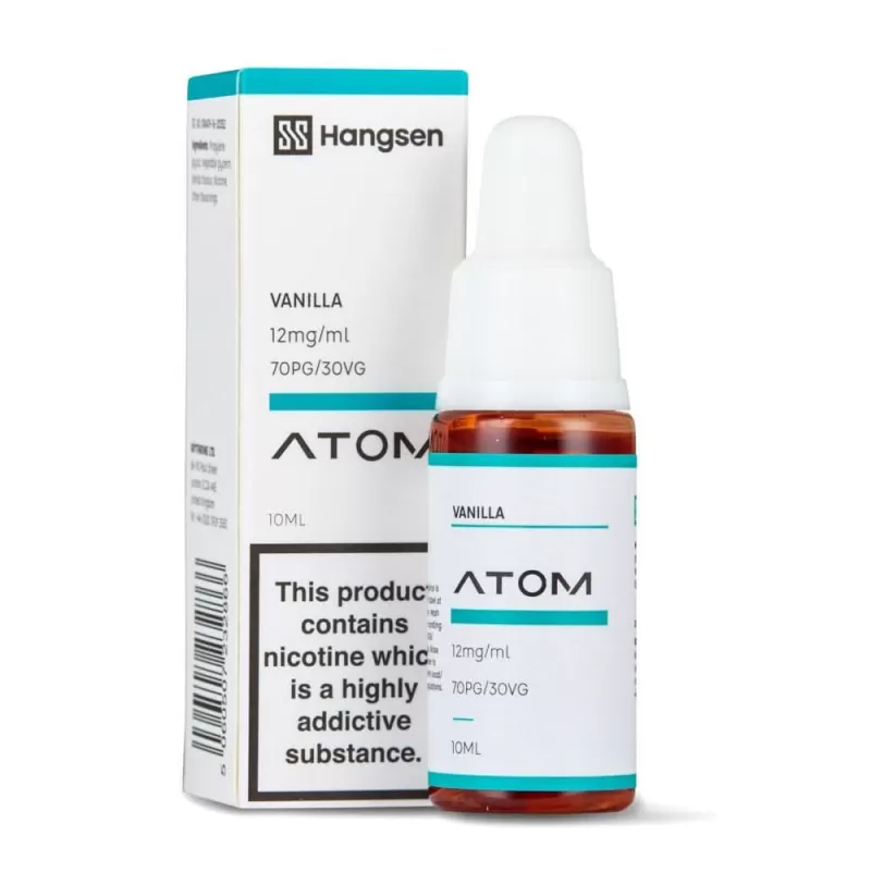 Vanilla E-Liquid Atom Series by Hangsen (10ml) - 6mg