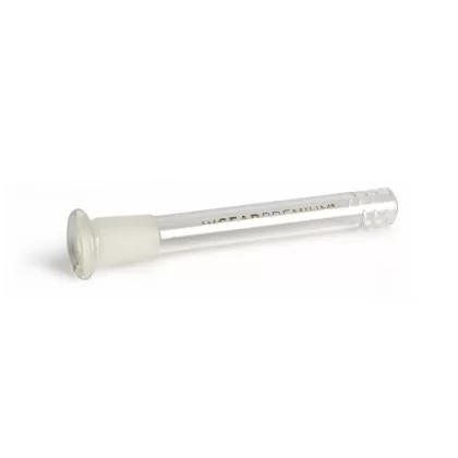 Gear Premium Glass Stem 19 mm M to 14 mm F - Clear
