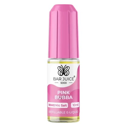 Bar Juice 5000 Pink Bubba Nic Salt Vape Juice 10ml - Strength#10mg>20mg