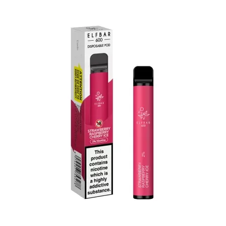 Elf Bar – Strawberry Raspberry Cherry Ice
