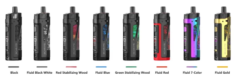 SMOK Scar P5 80W Pod Kit - 5ml - Fluid Gold