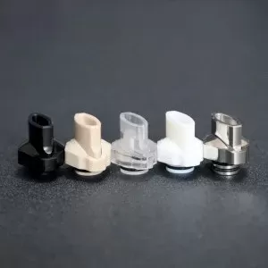510 Monarchy Mohawk Style Drip Tip Whistle Type Flat Mouthpiece Narrow Bore For Vape Atomizer RTA tank