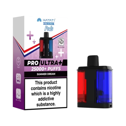 Summer Dream Hayati Pro Ultra Plus Refill Pack - 10mg - Vape Product (556D9C)