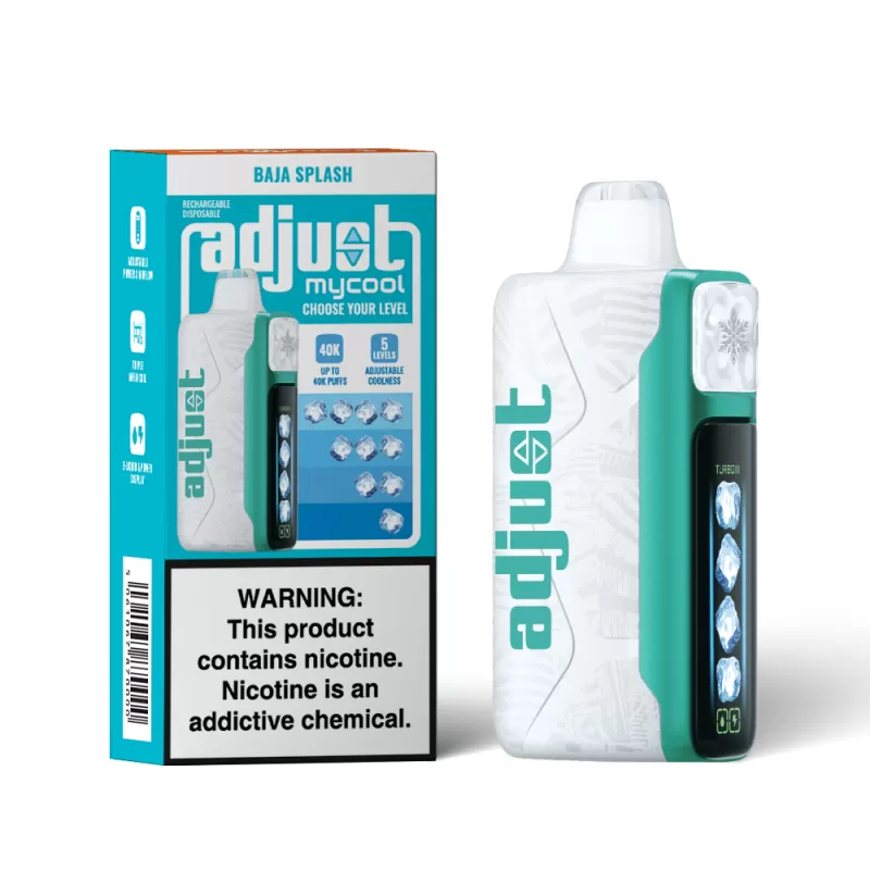 Adjust mycool 40K Disposable Device - 40000 Puffs - Blue Razz Ice - Image 2
