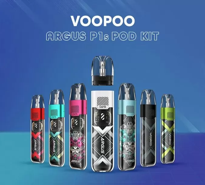VOOPOO ARGUS P1S 25W POD SYSTEM - Cyber Blue - Image 2