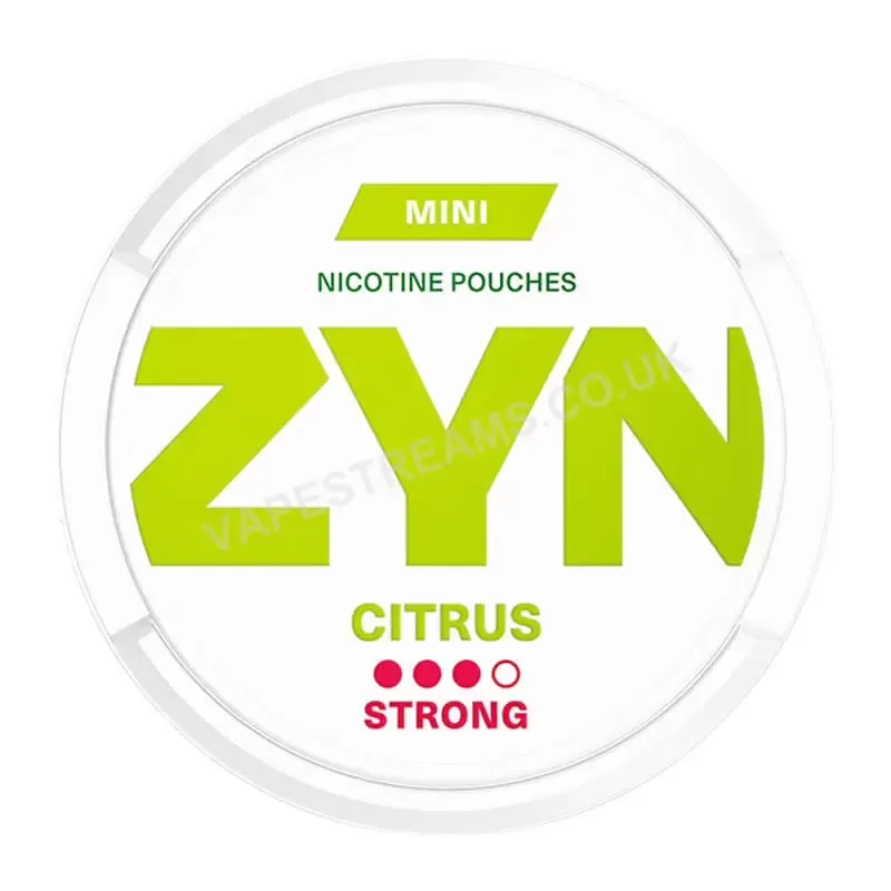 ZYN Mini Citrus Nicotine Pouch - Vapestreams Co