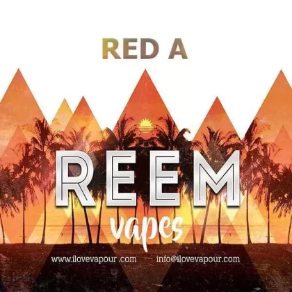 Red A Premium E juice By Reem Vapes - 3mg