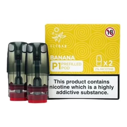 Elf Bar Mate P1 Banana Pods (2 Pack) - Ecigpremium