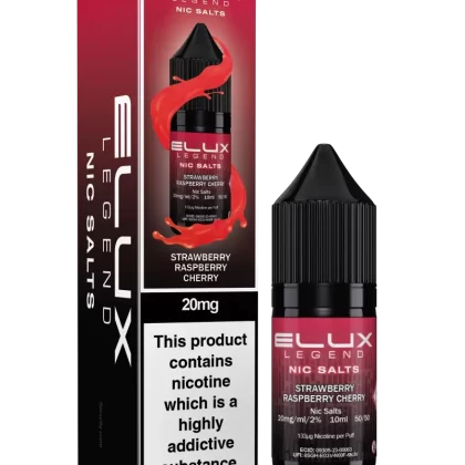 Strawberry Raspberry Cherry Nic Salt By Elux Legend - 5mg