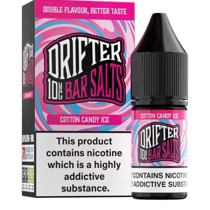 Cotton Candy Ice Drifter Bar Salts E-Liquid - 10mg