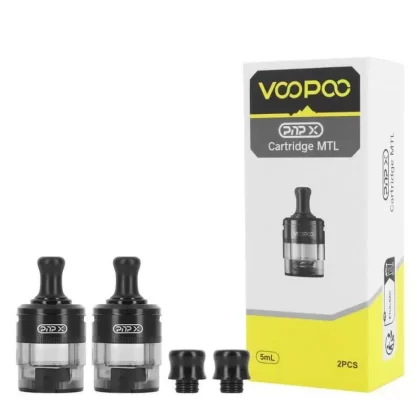 VOOPOO PNP X CARTRIDGE - COLOR#BLACK>GUN METAL>SILVER~STYLE#MTL>DTL