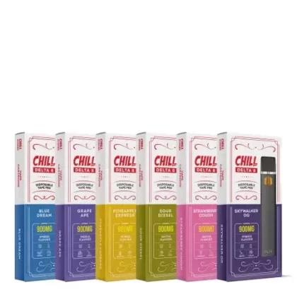 D8 Vape Pens Bundle – 900mg – Chill Plus