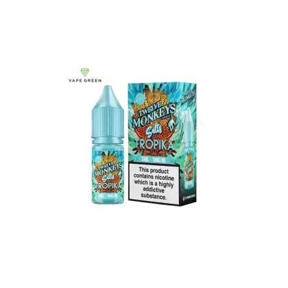 Tropika Iced Nic Salt E-Liquid by Twelve Monkeys Salts