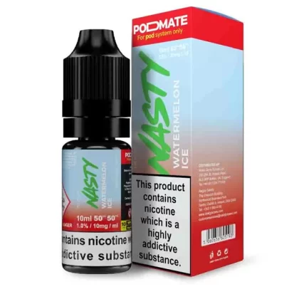 Nasty Pod Mate Salt Watermelon Ice Nic Salt E-Liquid