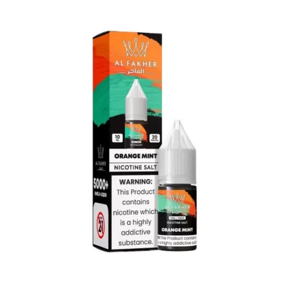 Al Fakher Orange Mint Nic Salt Vape Juice - 10mg
