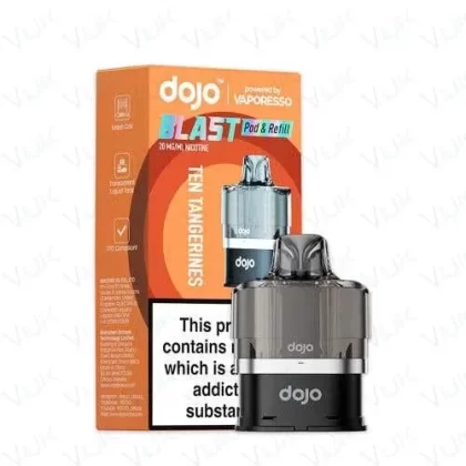 Vaporesso Dojo Blast 6000 20mg Prefilled Pods – Ten Tangerines