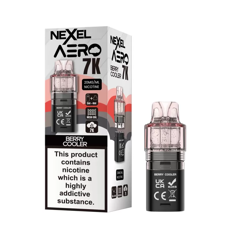 Nexel Aero 7K Puffs Prefilled Pods