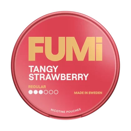 Tangy Strawberry FUMI Nicotine Pouches - 4mg