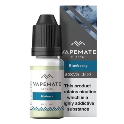 Blueberry E-Liquid by Vapemate (10ml) - 6mg