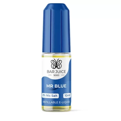 Bar Juice 5000 Mr Blue Nic Salt E-Liquid - 10mg - Vape Product (708F51)
