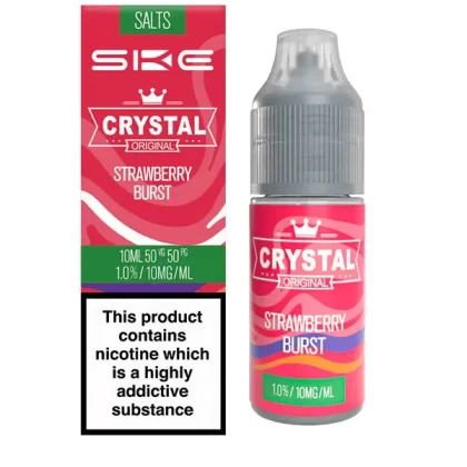 Strawberry Burst SKE Crystal Nic Salt E-Liquids - 10mg