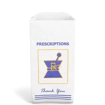 Pharmacy Prescription Bags | Medium – Kraft – 1000 Count - Ejuicewarehouse