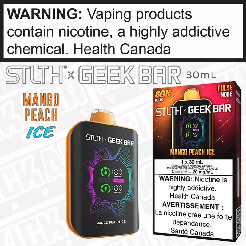 Mango Peach Ice STLTH X GEEK BAR 30mL