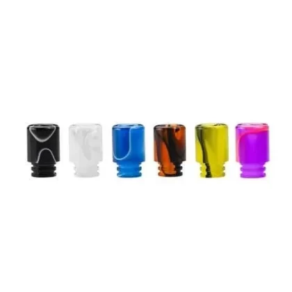 Blitz Resin Trinity Alpha Drip Tip - Colour#Light Blue>Orange>Yellow>Purple>White>Black
