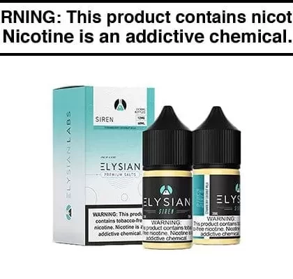 SIREN BY ELYSIAN SALTS 60ML - Vapejuice