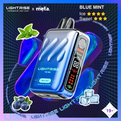 Lost Vape Lightrise TB 18K Disposable Vape – Blue Mint