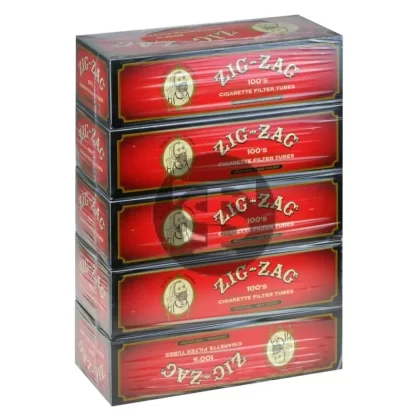 Zig Zag Filter Tubes 100 mm Original (Full Flavor) 5 Cartons of 200