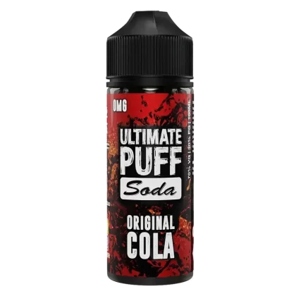 Ultimate Puff Soda Original Cola 100ml Shortfill E-Liquid - Ecigpremium