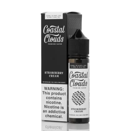 Strawberry Cream – Coastal Clouds Co. – 60mL