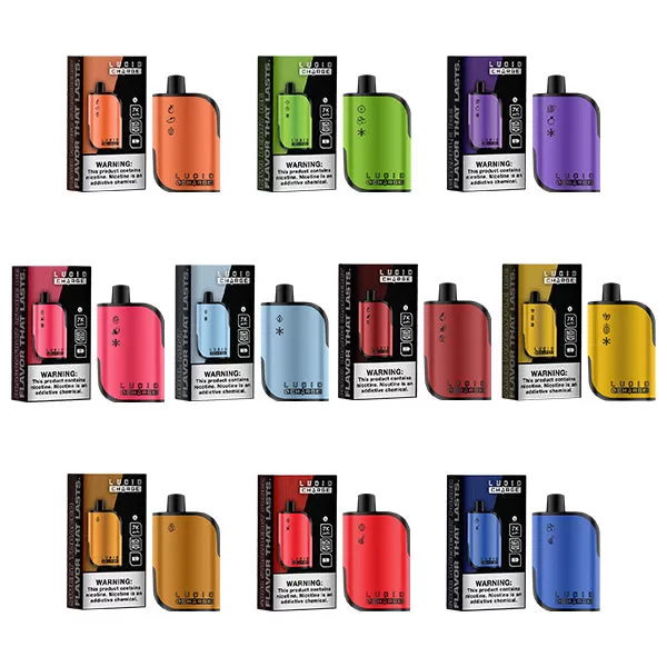 Lucid Charge Disposable 7000 Puffs 14mL 50mg *** - Sour Strawberry Punch