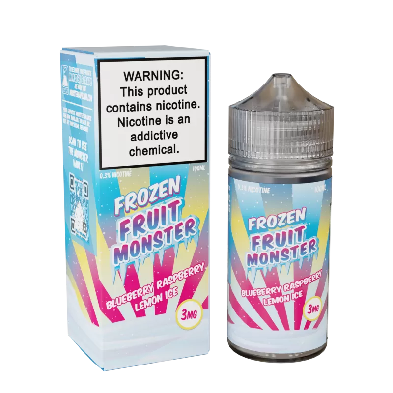 Frozen Fruit Monster - Blueberry Raspberry Lemon Ice - 100ML E-Liquid - 6MG