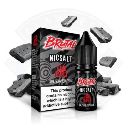 Just Juice Brutal – Mr Jack Nic Salt 10ml E-liquid - Size#11mg>20mg