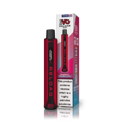IVG Reload Mini Starter Kit Strawberry Raspberry Ice - Nicotine Strength#20mg (40509B) (40509B)